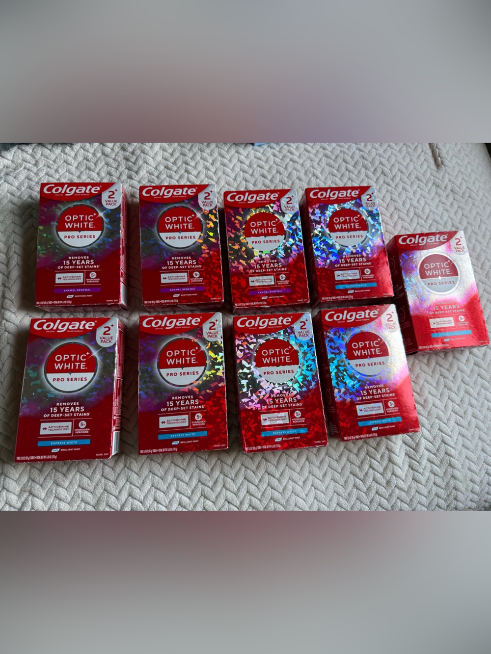 Optic White Pro Series Toothpaste - Red